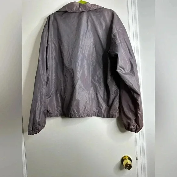 VTG 1980’s  Nike Blue Label Grey pullover windbreaker 1/4 Zip. Embroidered Logo. - Picture 13 of 16